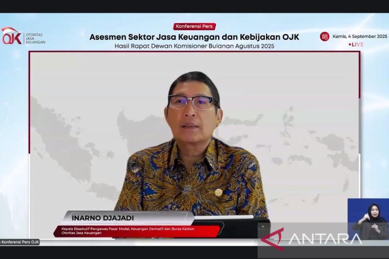 OJK: IHSG Sentuh Rekor Tertinggi 8.022,76, Pasar Rp14.377 Triliun