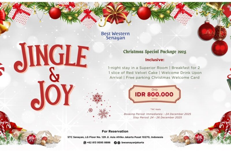 Best Western Senayan Rayakan Natal dengan Jingle Joy 2025